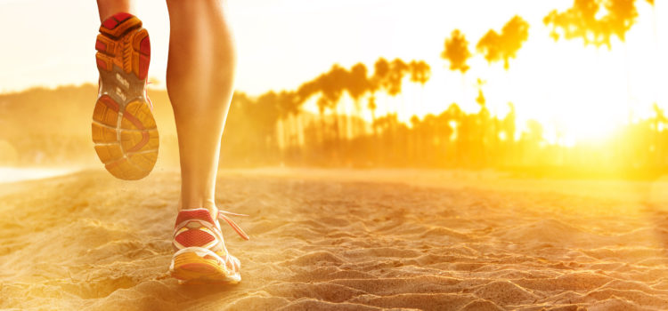 Sportliche Füße schwitzen mehr Sportliche Füße schwitzen mehr